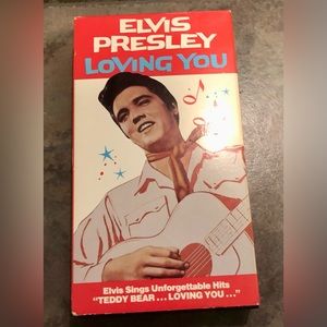 Vintage 1989 Elvis Presley "Loving You” VHS VCR Tape Good Condition